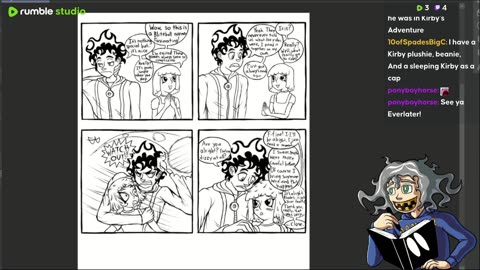 121st Stream - OC Comic and art -Warmups, completion, and maybe something else.