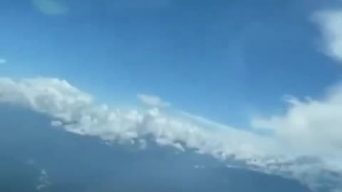 U.A.P. Footage near a plane