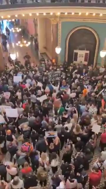 TRANSGENDER INSURRECTION AT IOWA STATE CAPITOL!