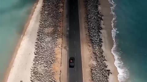 The last road of India 🇮🇳 | ramsetu dhanushkodi 🏍️ #road #india #shorts #video #reels #