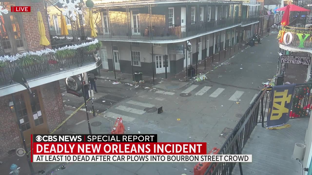 What's known about possible explosives, suspect after truck slams into New Orleans crowd