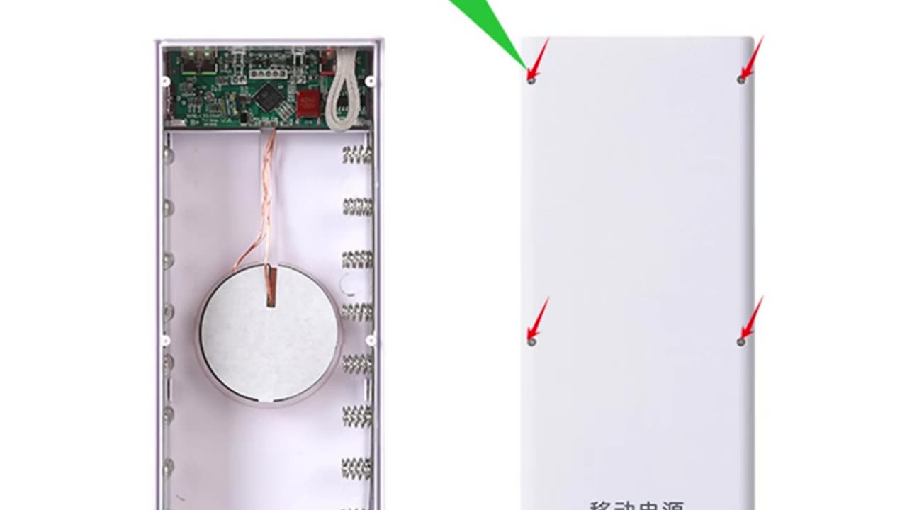 20x18650 Power Bank Case - Fast Charge & Wireless check description to buy