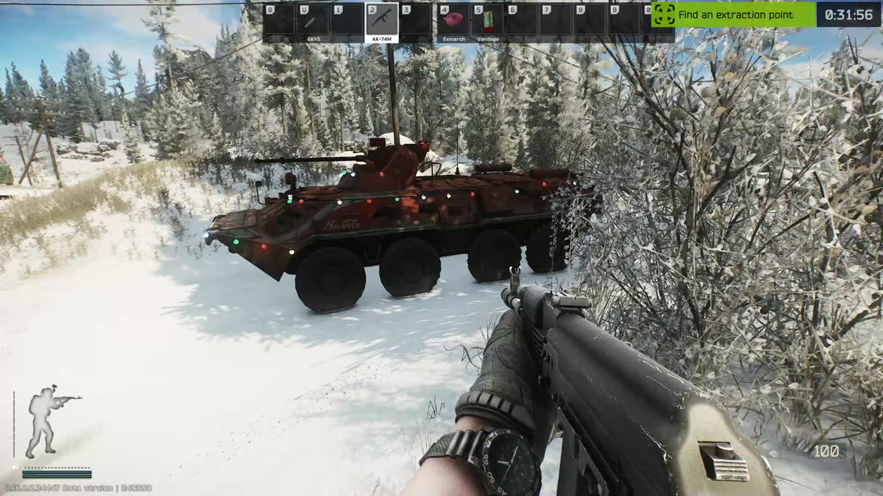 Tarkov Christmas APC