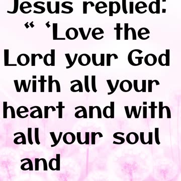 "Love Your Neighbor as Yourself" Matthew 22:37,38,39#shorts #shortvideo #youtubeshorts #jesus #yt