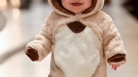 Cute baby animal fashion show#cutebaby #cute #babyfasion #aifashionshow #aibaby #babyshow