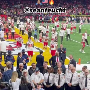 POTUS Entrance Super Bowl | Louisiana NOLA