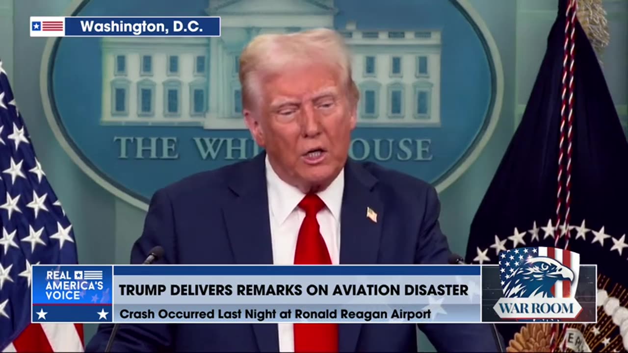 President Trump Holds Press Conference On DCA Helicopter And Plane Collision!! - 1/30/2025