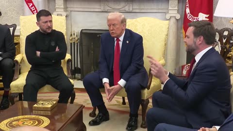 FULL fiery White House exchange between President Trump, JD Vance and Volodymyr Zelenskyy