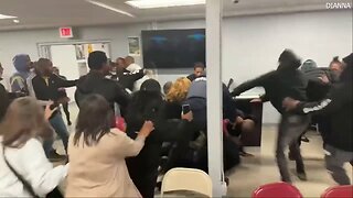 Chicago-Area 'Super Mayor' Tiffany Henyard Jumps In Board Meeting Brawl Between Boyfriend, Activist