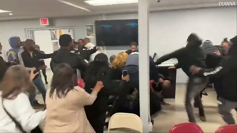 Chicago-Area 'Super Mayor' Tiffany Henyard Jumps In Board Meeting Brawl Between Boyfriend, Activist