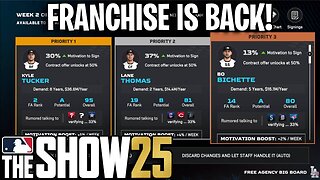 Free Agency & The Offseason Has Been Reworked In Franchise Mode In MLB The Show 25!