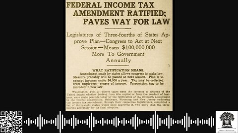 #OnThisDate February 3, 1913: Income Tax Empowered