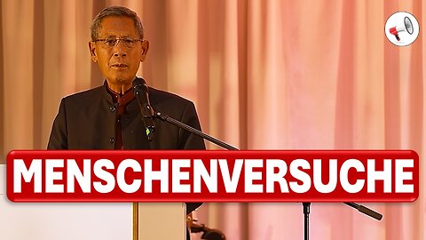 "Sie haben Menschenversuche gemacht!" | Rede von Prof. Dr. Bhakdi