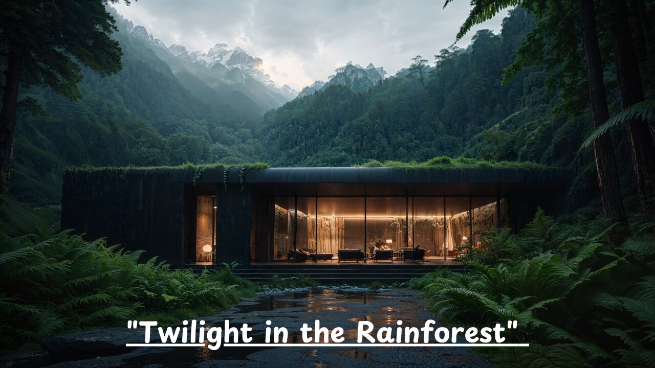 "Twilight in the Rainforest" / 1 Hour Dynamic Ambience