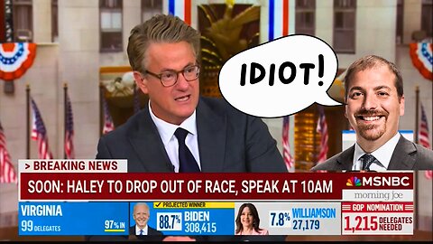 Chuck Todd Calls Joe Scarborough an IDIOT