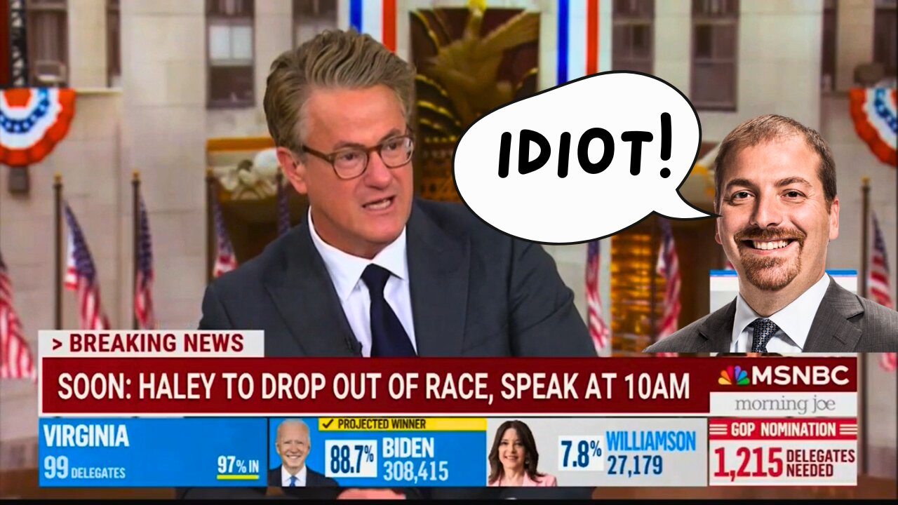 Chuck Todd Calls Joe Scarborough an IDIOT