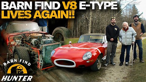 IT LIVES AGAIN: V8 Jaguar Restored for Owner 39 years later - See How | Barn Find Hunter