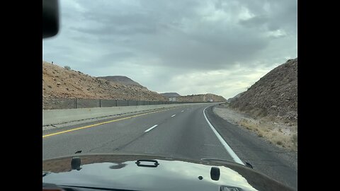 Drive through the Utah mountains