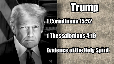 Trump: Holy Spirit Evidence