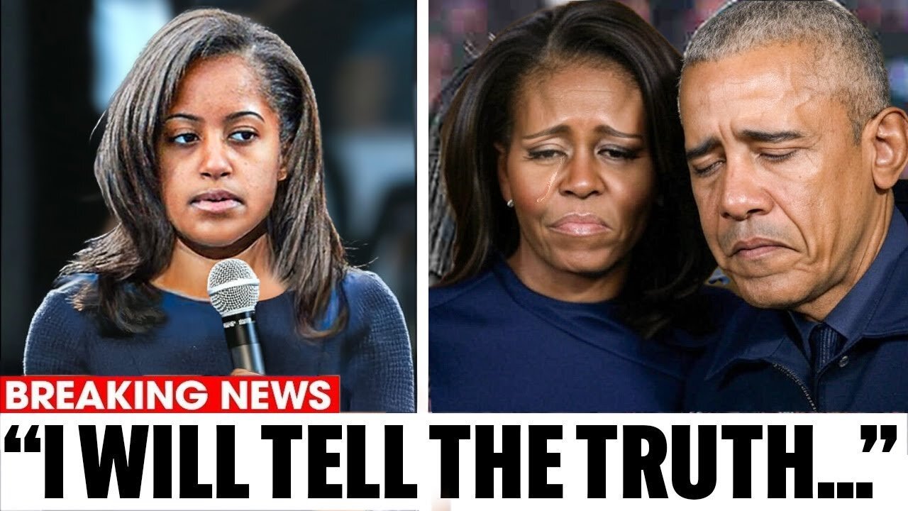 Michelle Obama Daughter Reveals TRAUMATIC Family Secret That SHOCKS Everyone