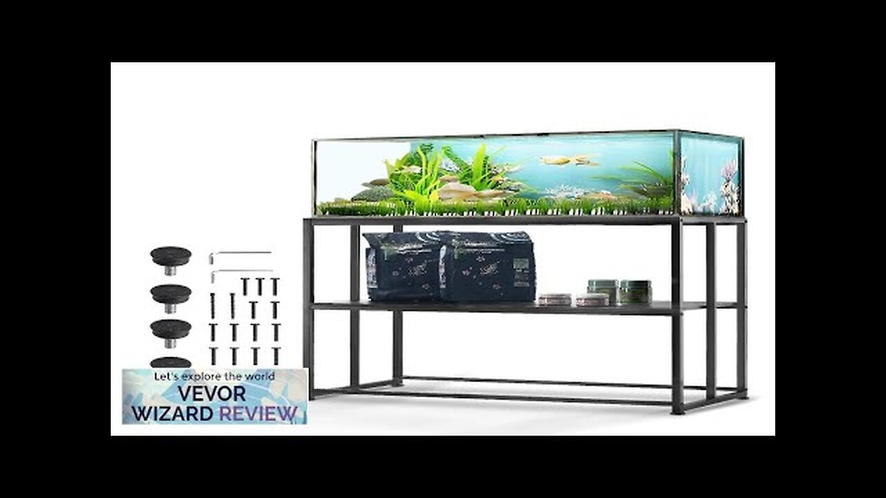 VEVOR Aquarium Stand 40 Gallon Fish Tank Stand 36.5 x 18.5 x Review