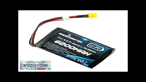 Radiomaster 2S 7.4V 6200mAh LiPo Transmitter Battery JST-XH XT30 Plug for Boxer/TX16S Review