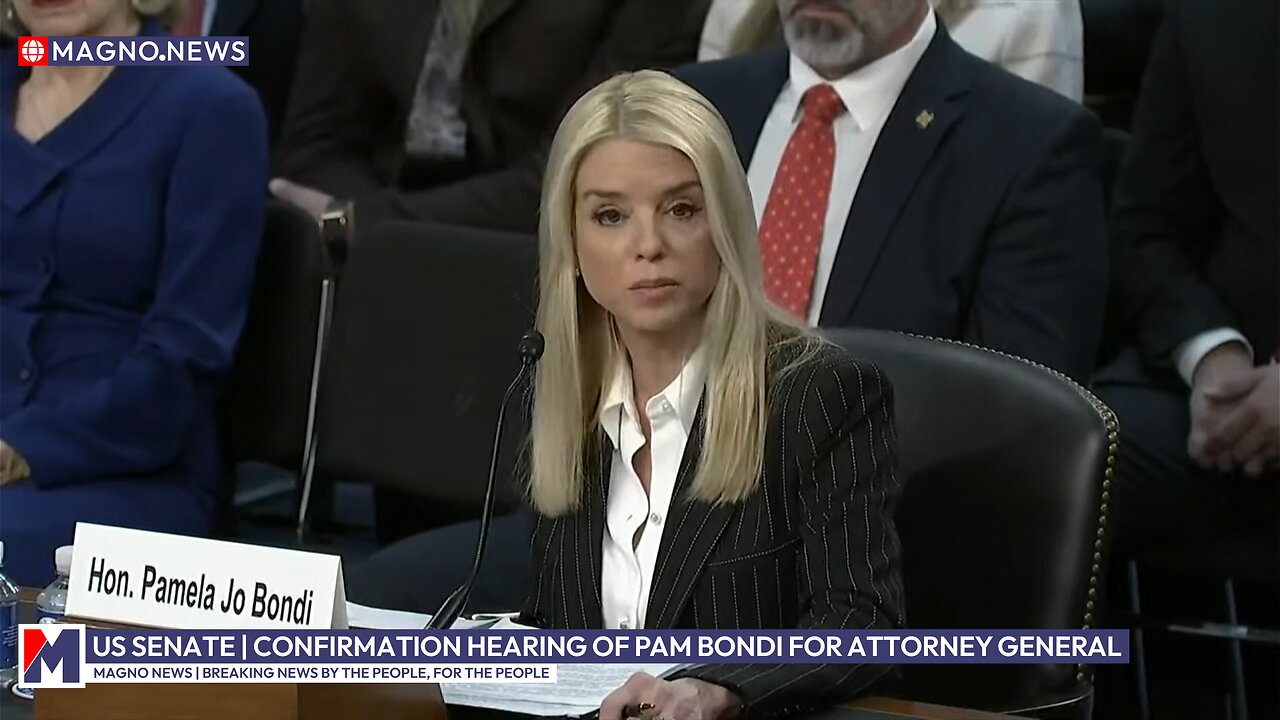 Pam Bondi | Donald Trump's pick for Attorney General faces Senate Confirmation (Jan 15, 2025)