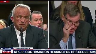 Big Pharma Shill Mark Warner Questions RFK Jr. at Confirmation Hearing