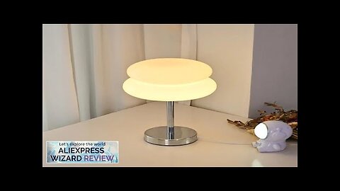 Macaron Glass Table Lamp Trichromatic Dimming Living Room Atmosphere Lamps Eye Protection Review