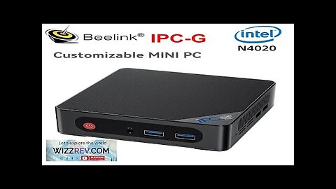 Beelink Fanless Customizable Mini PC IPC-G Intel Celeron N4020 up to 2.8GHz Review