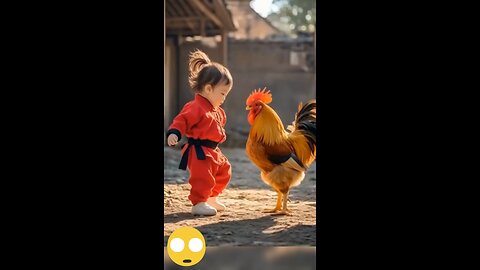 fighting with funny chiken🤣🤣🤣🤣