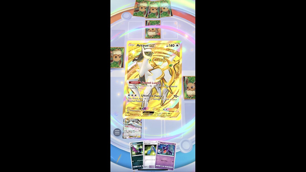 Part 1/1 Pokémon TCG Pocket PVP Gameplay #10 (Versus Event) Arceus Crobat ex VS Arceus Darkrai ex