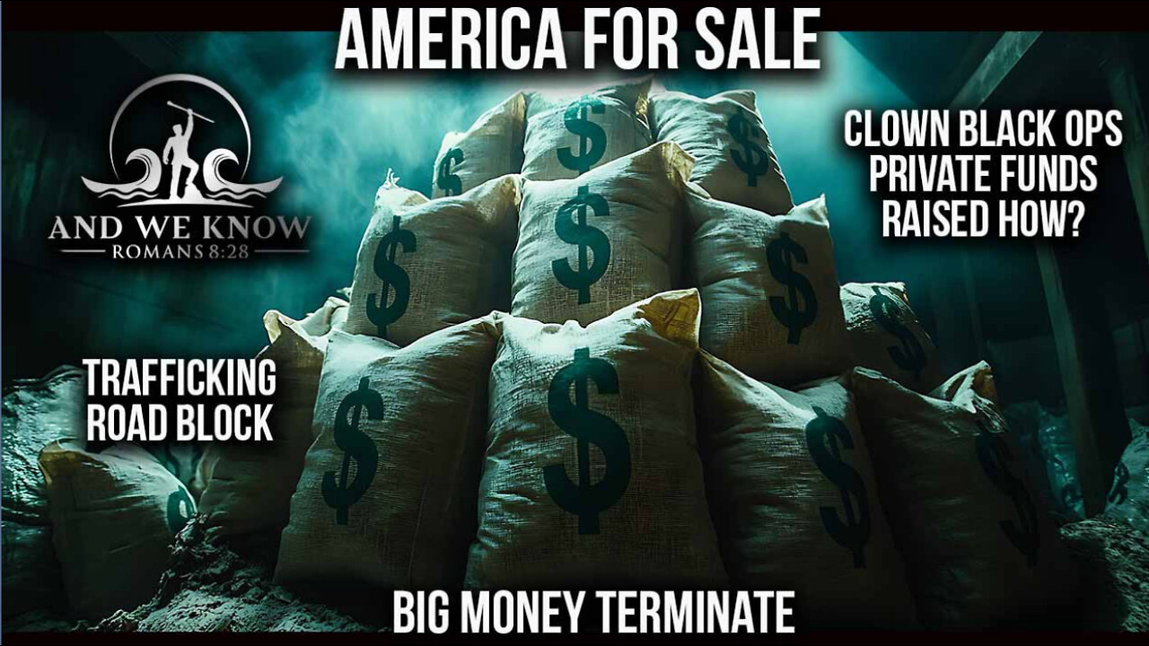 AMERICAN for SALE, TRUMP stopping trafficking, creating ROAD BLOCK, Red CARPET event, PRAY!