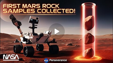 First Mars Rock Samples Collected by NASA! 🪨🚀