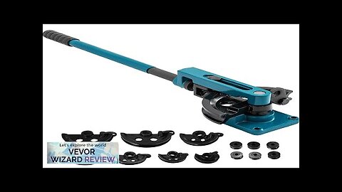 VEVOR Pipe Tube Bender 3/8" to 1" Manual Pipe Tube Bender Review