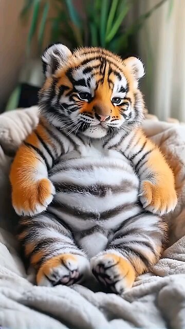 live wildlife sanctuary indians Tiny Tiger Cub Tries To Roar