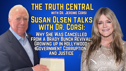 Dr. Corsi Talks with Susan Olsen: Cancelled from a Brady Bunch Revival, Growing up in Hollywood