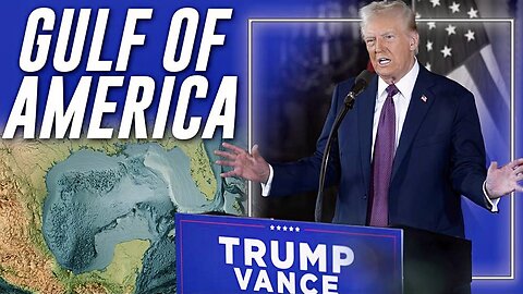 GULF OF AMERICA: President Trump Announces The Renaming Gulf Of Mexico, And The Potential Purchase Of Canada and Greenland For The United States!