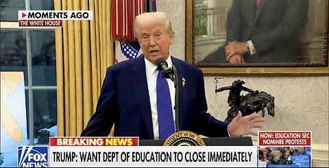 TRUMP❤️🇺🇸🥇🪽GIVE REMARKS🤍🇺🇸🏅🪽🚸ON U.S. EDUCATION👩‍🎓💙🇺🇸🏅🪽🏛️📚⭐️