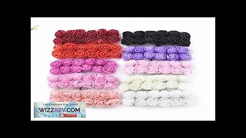 144pcs Artificial Foam Roses Flowers lace Home Wedding Decor Christmas Bride Bouquet Review