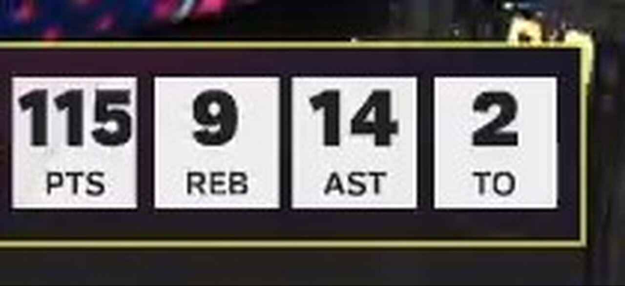 NBA 2K25 115 points