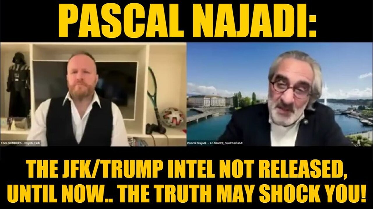 Pascal Najadi: The JFK/Trump Intel Not Released, Until Now.. The Truth May Shock You!