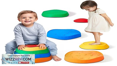 VEVOR Kids Balance Stepping Stones Sensory Obstacle Course 5 PCS Outdoor Indoor Review