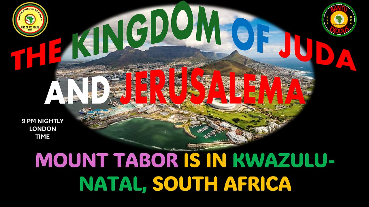 AFRICA IS THE HOLY LAND || MOUNT TABOR IS IN KWAZULU-NATAL, SOUTH AFRICA