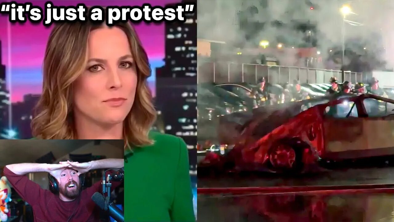 "Peaceful Protests at Tesla" Is Crazy