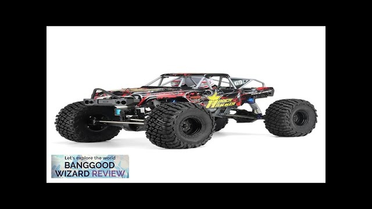 HSP RGT 18000 1/10 2.4G 4WD 470mm RC Car Rock Hammer Crawler Review