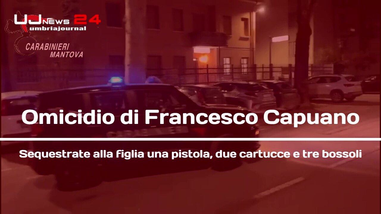 Omicidio di Francesco Capuano Sequestrate alla figlia una pistola, due cartucce e tre bossoli