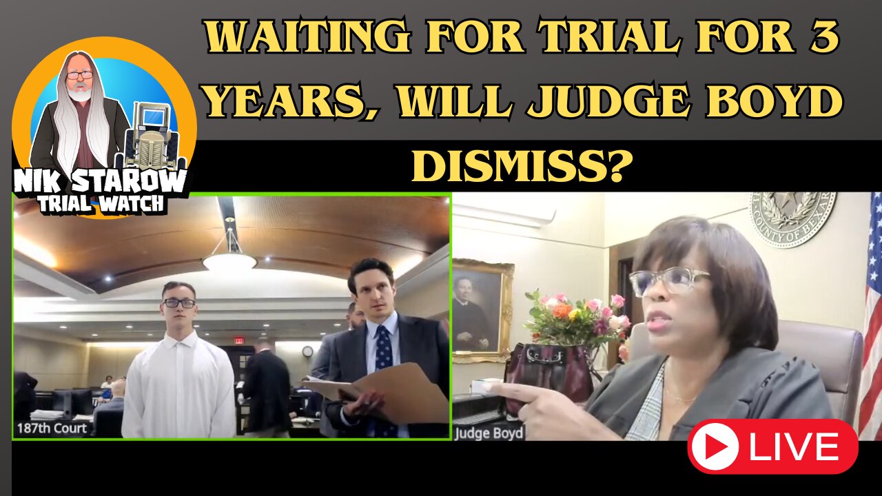 Waiting for trial for 3 years, will Judge Boyd dismiss?