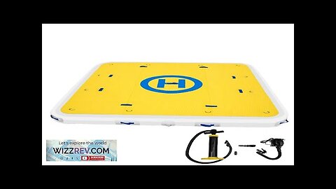 VEVOR Inflatable Dock Floating Platform 8 x 8 ft 3-5 Person Capacity Review