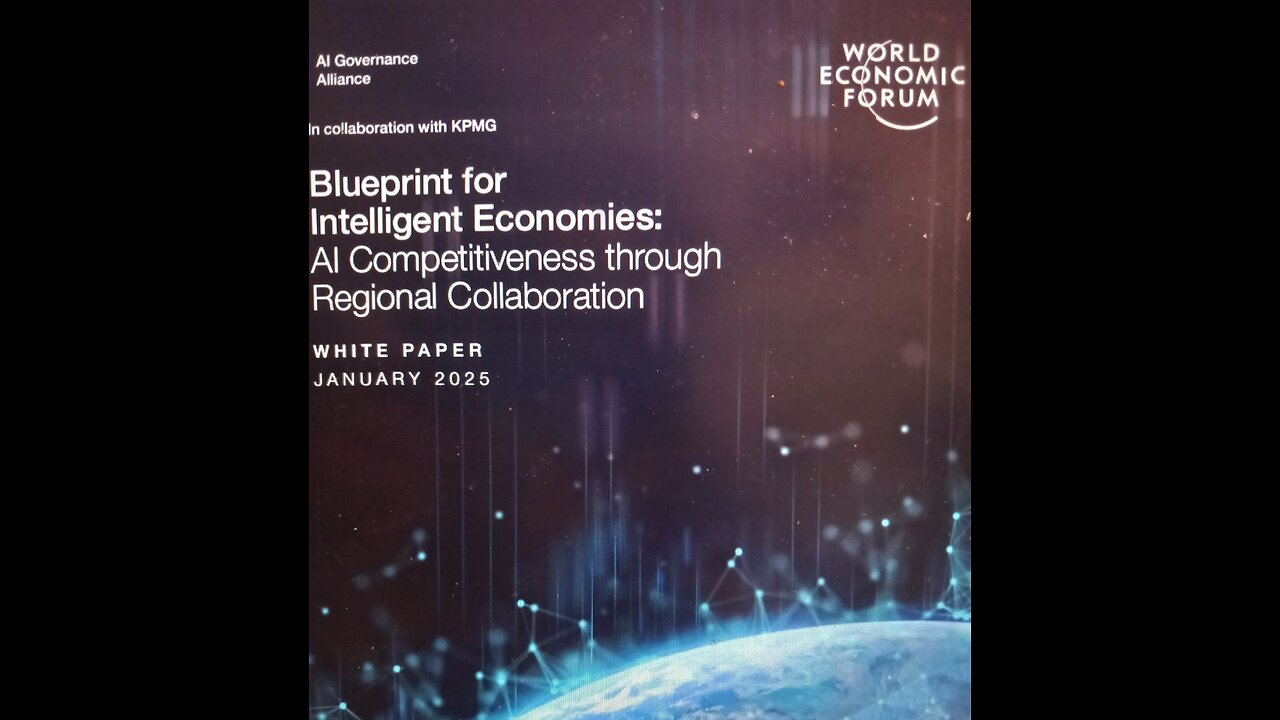 BLUEPRINT: DAVOS 2025 Intelligent Economies A.I Competiveness Paperwork & Session